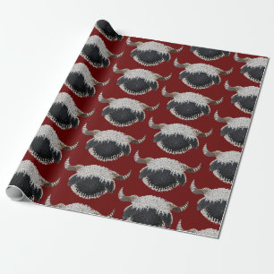 Valais Blacknowlese Schaap Kerstcadeauverpakking Cadeaupapier