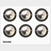 Valais Blacknowlese Schaap Logo Ronde 3" Sticker - (Vel)