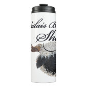 Valais Blacknowlese Schaap thermische tumbler Thermosbeker (Voorkant)