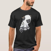Valais Blacknowlese Schapen Gevuld Dier 1 T-shirt (Voorkant)
