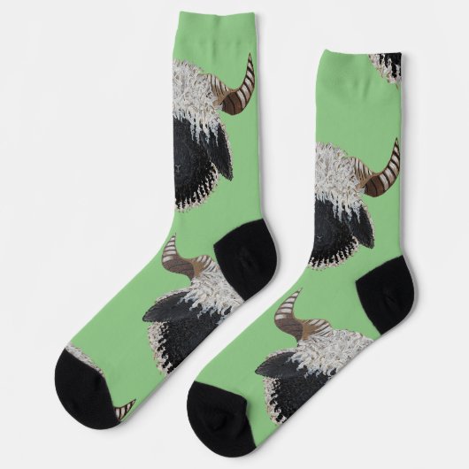 Valais Blacknowlese Schapen sokken (Links)