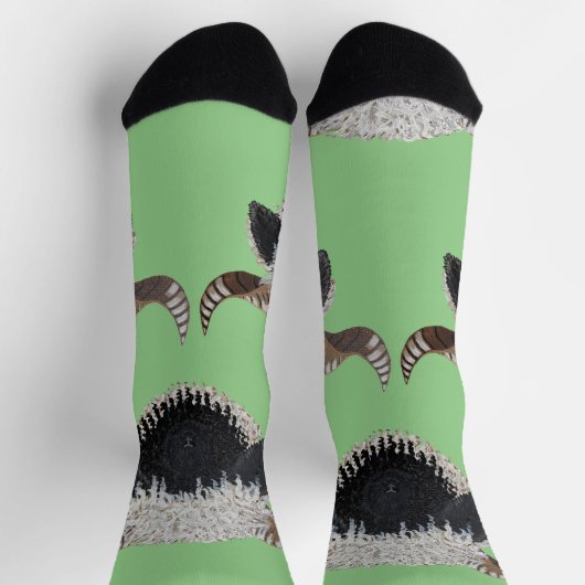 Valais Blacknowlese Schapen sokken (Top)