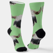 Valais Blacknowlese Schapen sokken (Gebogen)