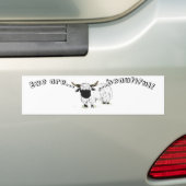 Valais Blerkende Sheep - Ewe zijn mooi! Bumpersticker (Op auto)