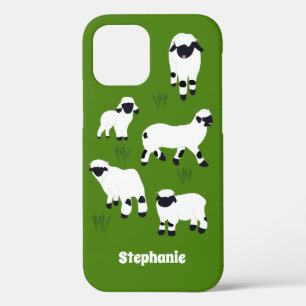 Valais Blerkse Sheep Personalized Farmers Case-Mate iPhone Case