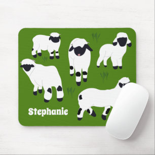 Valais Blerkse Sheep Personalized Farmers Muismat
