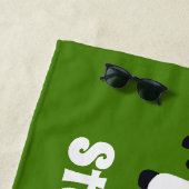 Valais Blerkse Sheep Personalized Farmers Strandlaken (In situ)