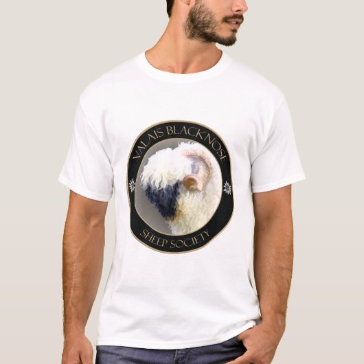 Valais Blerkse Sheep Society Logo TShirt (Voorkant)