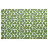 Valais Blwlese Sheep Illustrations on Green Stof (Yard (91,4 cm))