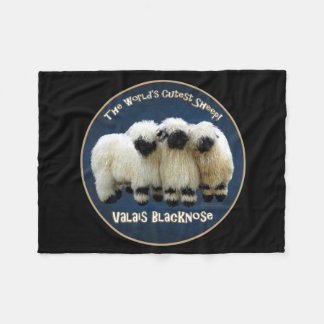 Valais Blwlese - World's Cutest - Fleece Blanket Deken