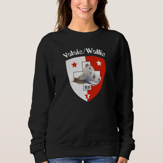 Valais / Wallis Schweiz-Suisse T-Shirt (Voorkant)