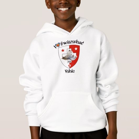 Valais / Wallis Schweiz-Suisse T-Shirt (Voorkant)