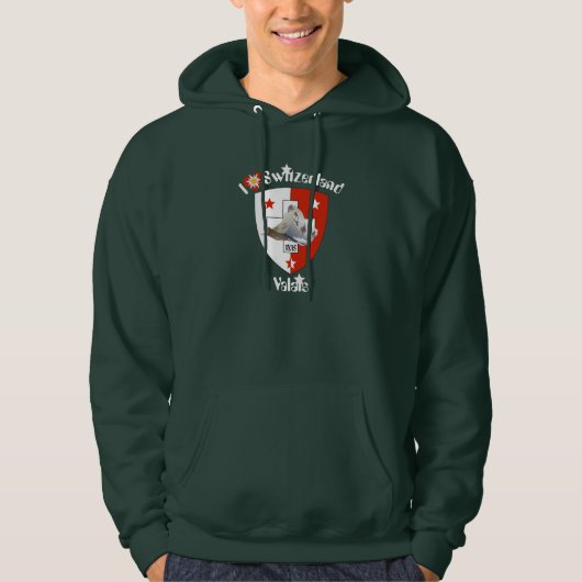 Valais / Wallis Schweiz-Suisse T-Shirt (Voorkant)