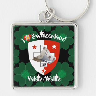 Valais/Wallis Suisse-Schweiz Schlüsselanhänger Sleutelhanger