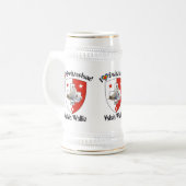 Valais / Wallis Suisse / Schweiz Tasse Bierpul (Voorkant links)