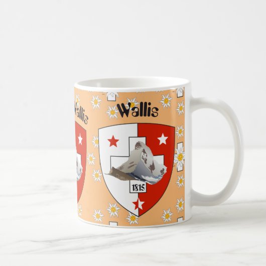 Valais / Wallis Suisse / Schweiz Tasse Koffiemok (Rechts)