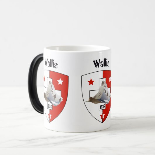 Valais / Wallis Suisse / Schweiz Tasse Magische Mok (Voorkant links)