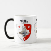 Valais / Wallis Suisse / Schweiz Tasse Magische Mok (Links)