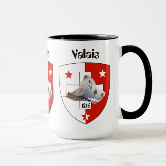 Valais / Wallis Suisse / Schweiz Tasse Mok (Rechts)