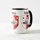 Valais / Wallis Suisse / Schweiz Tasse Mok (Voorkant rechts)
