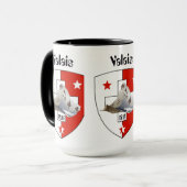 Valais / Wallis Suisse / Schweiz Tasse Mok (Voorkant links)