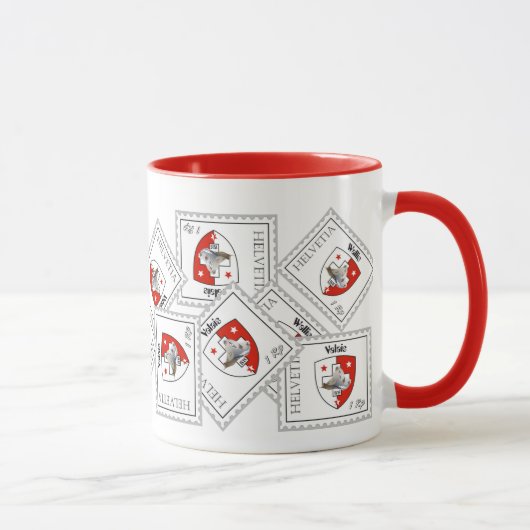Valais - Wallis Suisse / Schweiz Tasse Mok (Rechts)