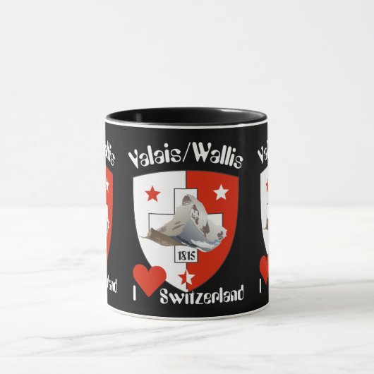 Valais / Wallis Suisse / Schweiz Tasse Mok (Midden)