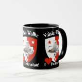 Valais / Wallis Suisse / Schweiz Tasse Mok (Voorkant rechts)