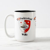 Valais / Wallis Tasse Tweekleurige Koffiemok (Links)