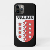 Valais, Zwitserland | Zwitserse kantons Wapenmunt  Case-Mate iPhone Case (Achterkant)