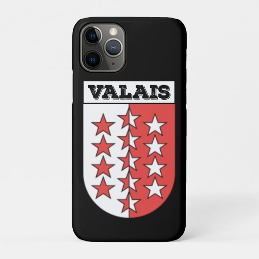 Valais, Zwitserland | Zwitserse kantons Wapenmunt Case-Mate iPhone Case (Achterkant)