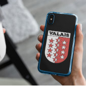 Valais, Zwitserland | Zwitserse kantons Wapenmunt  Case-Mate iPhone Case