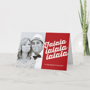 Valalala kerstfoto-feestdag-kaartje feestdagen kaart