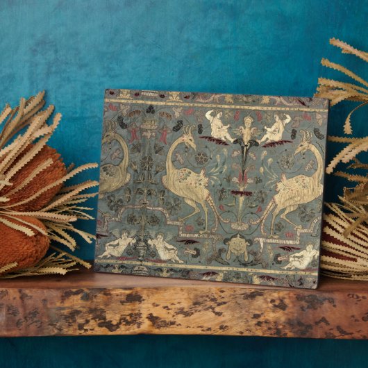 Valance of Renaissance design, 17e eeuw (zijde) Fotoplaat (Zijkant)