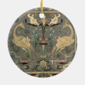 Valance of Renaissance design, 17e eeuw (zijde) Keramisch Ornament (Achterkant)