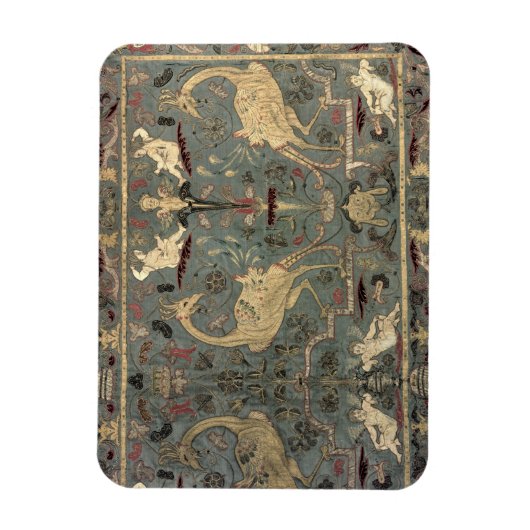 Valance of Renaissance design, 17e eeuw (zijde) Magneet (Verticaal)