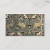 Valance of Renaissance design, 17e eeuw (zijde) Visitekaartje (Achterkant)