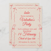 Valantaine, verjaardag, feest feestdagenkaart (Voorkant / Achterkant)