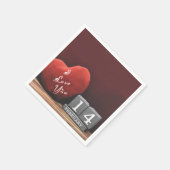 Valantine Day Napkins Servet (Hoek)