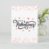 Valantine's dagkaart feestdagenkaart (Staand voorkant)