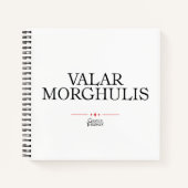 Valar Morghulis Notitieboek (Voorkant)