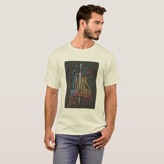 Valar Morghulis T-shirt (Voorkant volledig)
