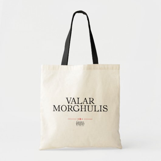 Valar Morghulis Tote Bag (Voorkant)
