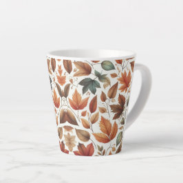 Valbladeren Latte Mok