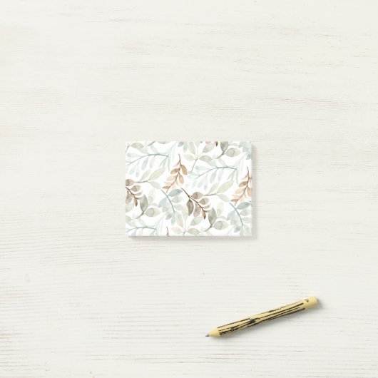 Valbladeren Post-it® Notes (Op bureau)