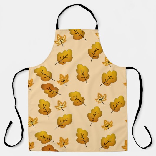 valbladeren schort (Voorkant)