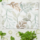 Valbladeren Theedoek (Gevouwen)