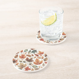 Valbladeren Zandsteen Onderzetter