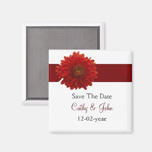 valbruiloft Sparen date magnet (Voorkant / Achterkant)