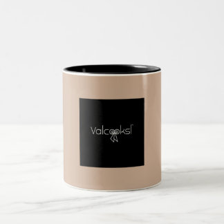 Valcoks 12 oz drie toonkoffie-mok tweekleurige koffiemok